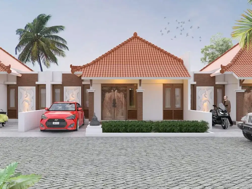 RUMAH ETNIK MODERN TERMURAH DEKAT CANDI BOROBUDUR