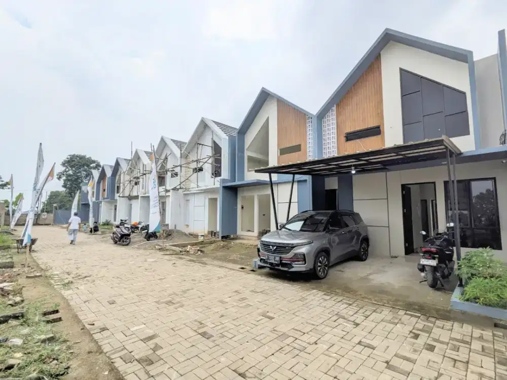 Termurah Luas 85 m2 Rumah Mezzanine 10 Menit BRIN Puspitek