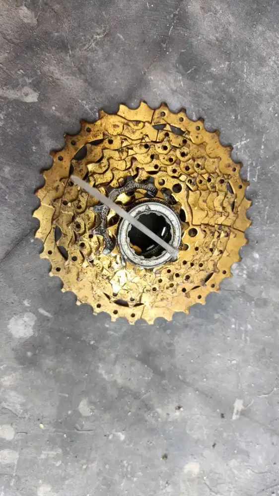 Sproket 8 speed gold