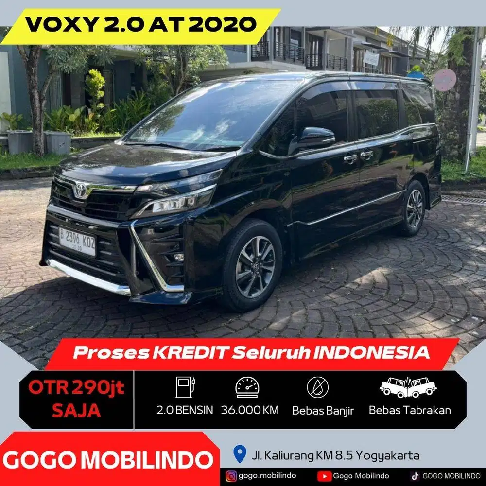 Toyota Voxy Matic 2020 ANTIK DP Minim Kredit Murah
