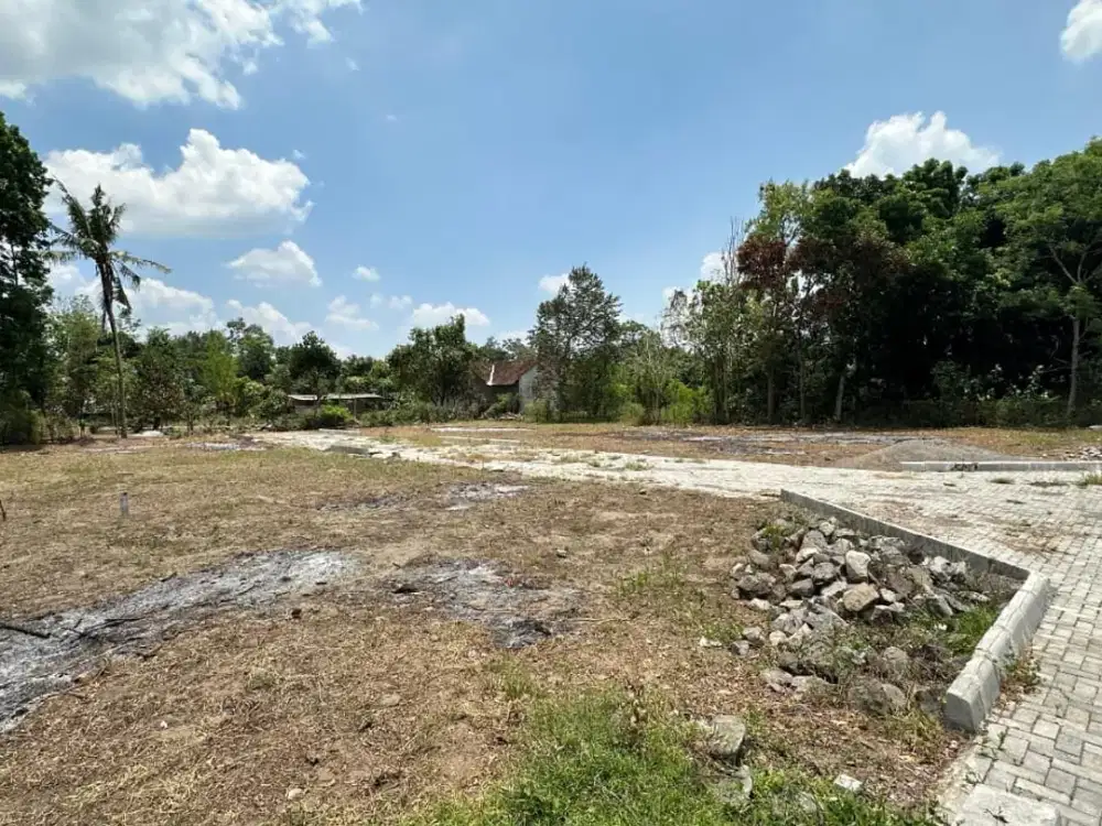 Tanah SHM Kalasan Strategis Jl Jogja-Solo