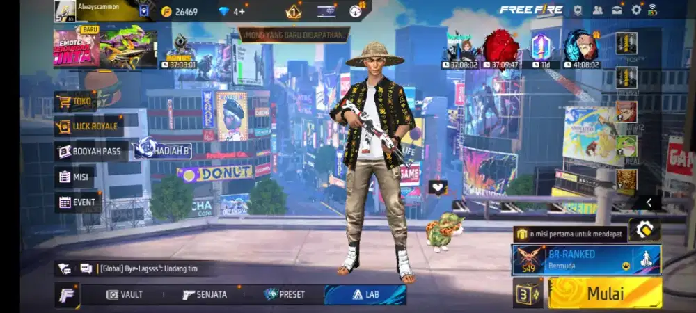 AKUN FF MURAH!!! HARGA PELAJAR