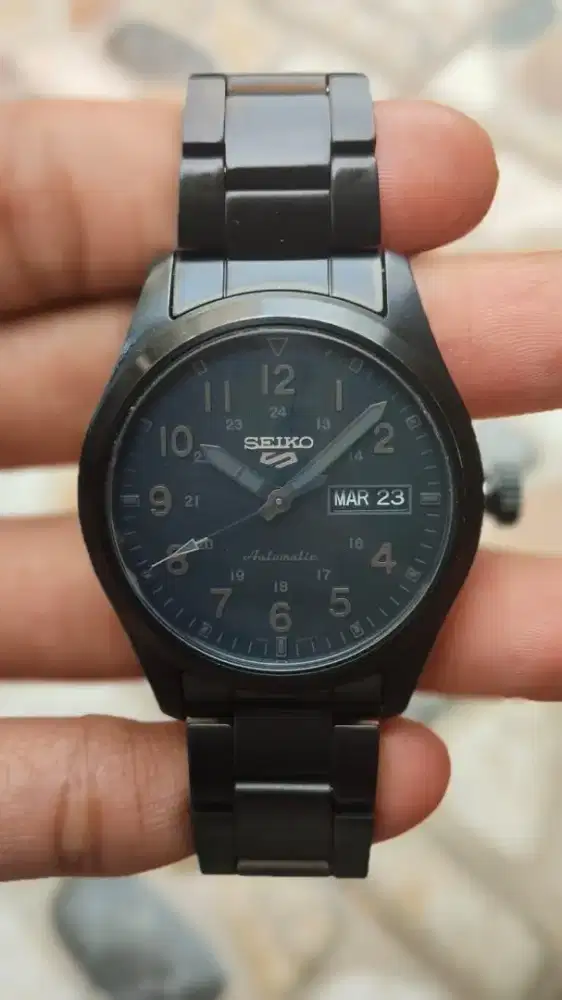 Seiko 5 Sports SRPJ09K1 Automatic Black Dial
