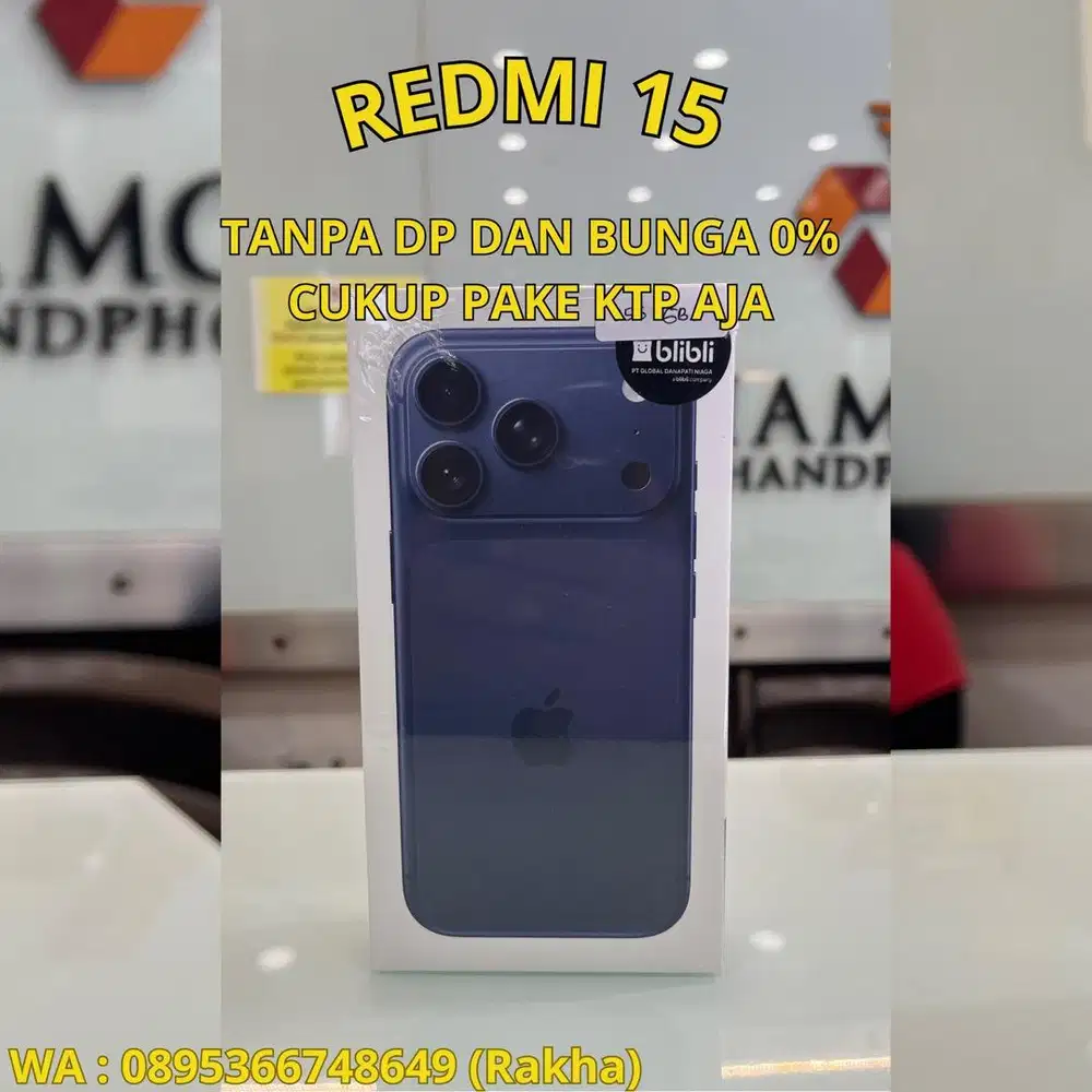 IPHONE 17 PM BISA KREDIT ATAU CASH PROMO TANPA DP DAN ADMIN 0%