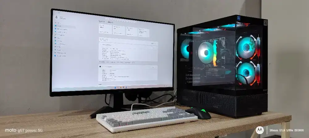 Jual 1 Set PC Gaming Pemakaian Pribadi