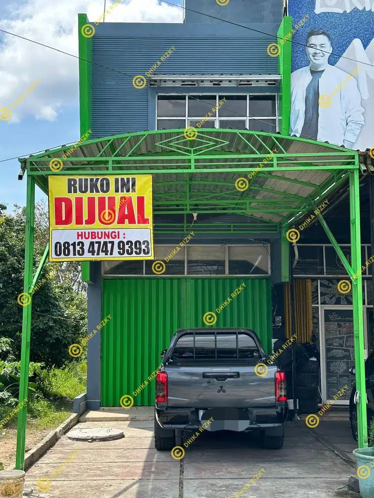 DIJUAL RUKO 1 PINTU 2 LANTAI DI JL. R.O. ULIN / HAJI IDAK BANJARBARU