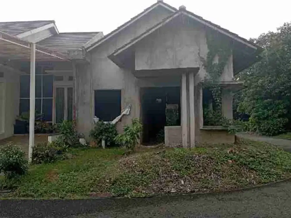 Dukuh bima grand wisata rumah di jual butuh finising