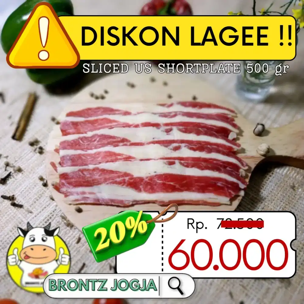 Shortplate US 500gr - Brontz Jogja