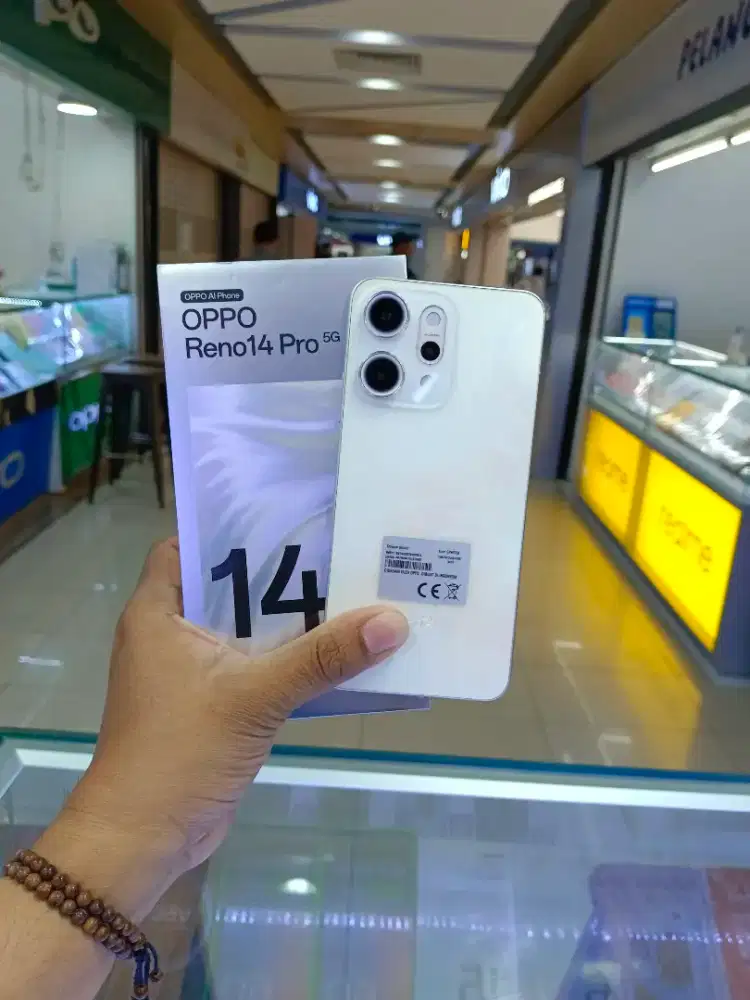 Oppo Reno 14 Pro 5G 12/512 Second Super Like New 99% Garansi Resmi