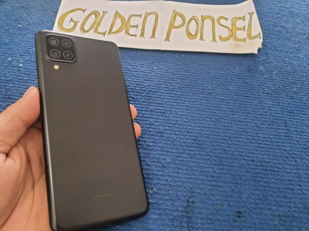 Galaxy A12 Ram 6Gb/128Gb.ORI Mulus#Golden Ponsel