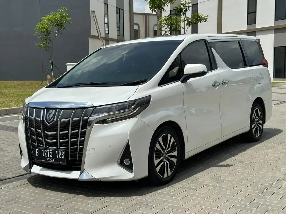 Toyota Alphard G ATPM 2021 KM 59 rb putih