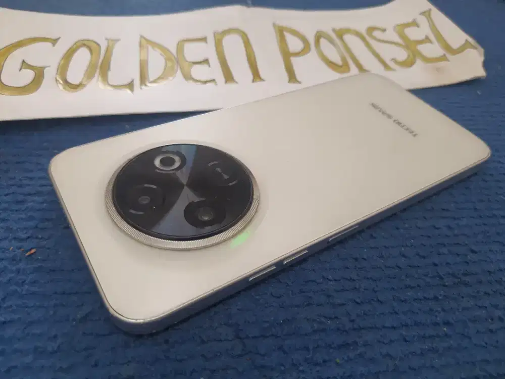 TECNO 30C Spark Ram 6Gb+4Gb(128Gb)ORI Mulus#Golden Ponsel