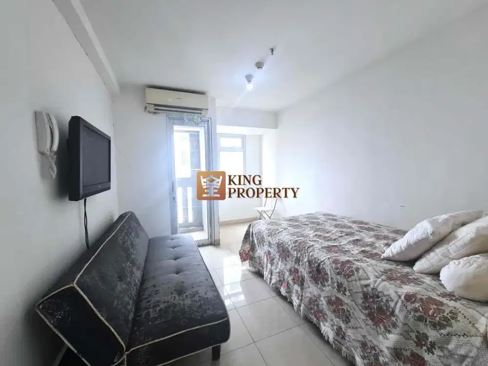 Tinggal Turun ke Mall! Disewa Studio Murah Furnish di Baywalk Apartemen Green Bay Puit Greenbay