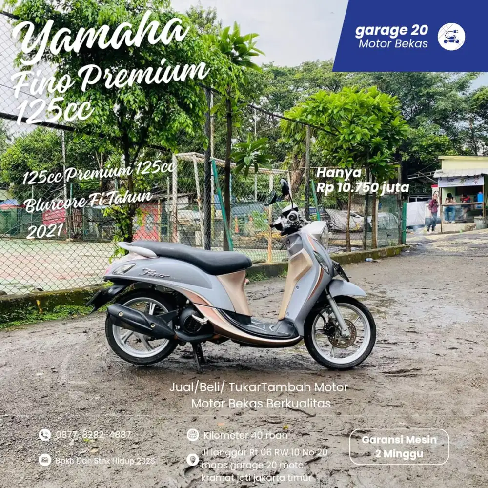 Yamaha fino 125 cc premium