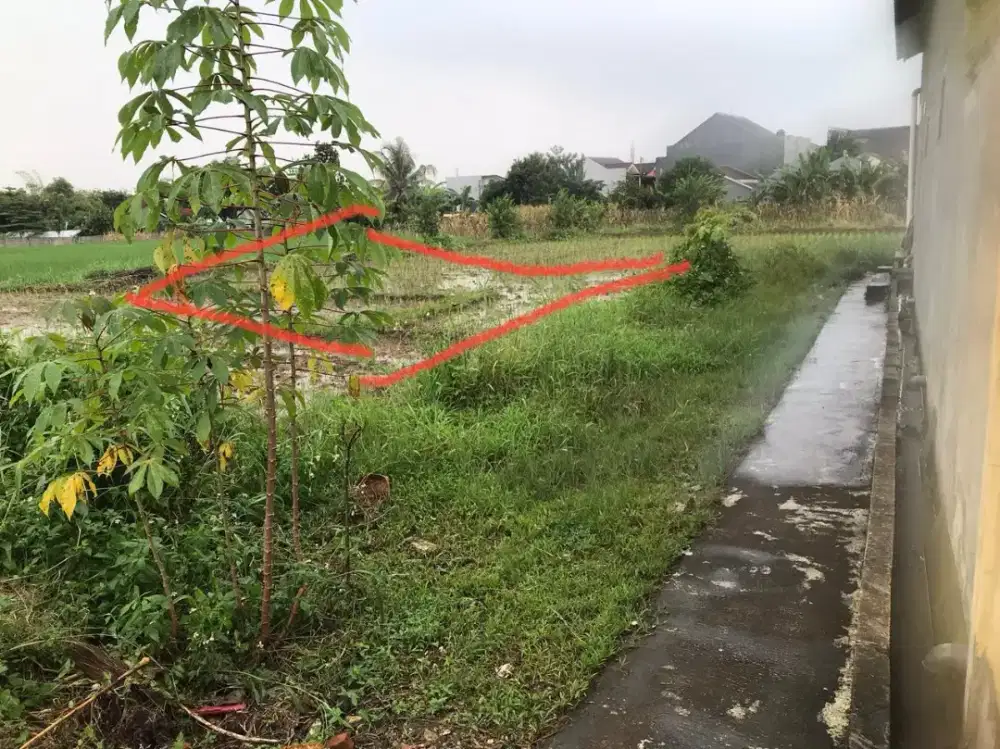 Tanah kavling strategis kota bogor murah hanya 1.5 juta per meter nego