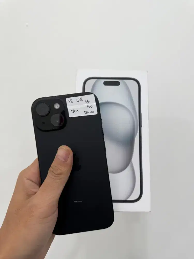 iPhone 15 ibox open box 128