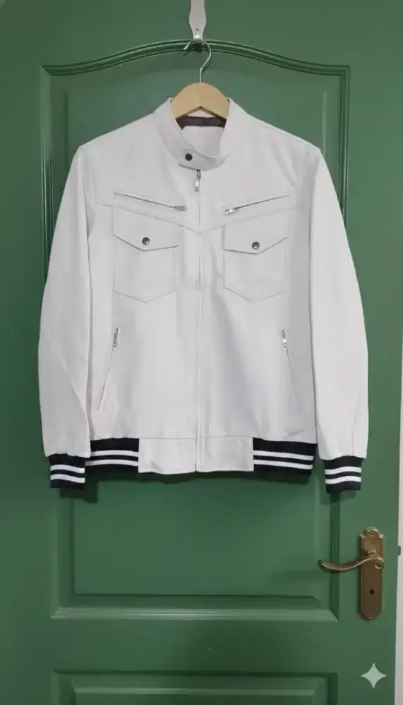 Jaket kulit asli domba