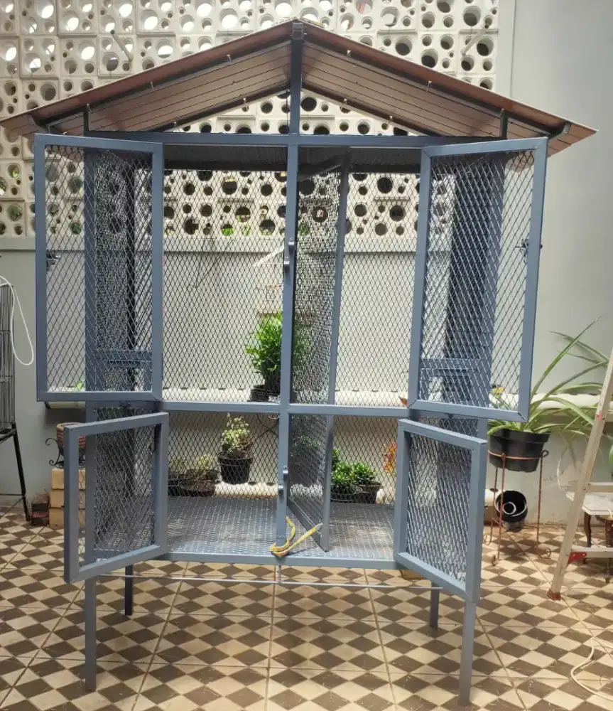 Jual kandang Aviari minimalis