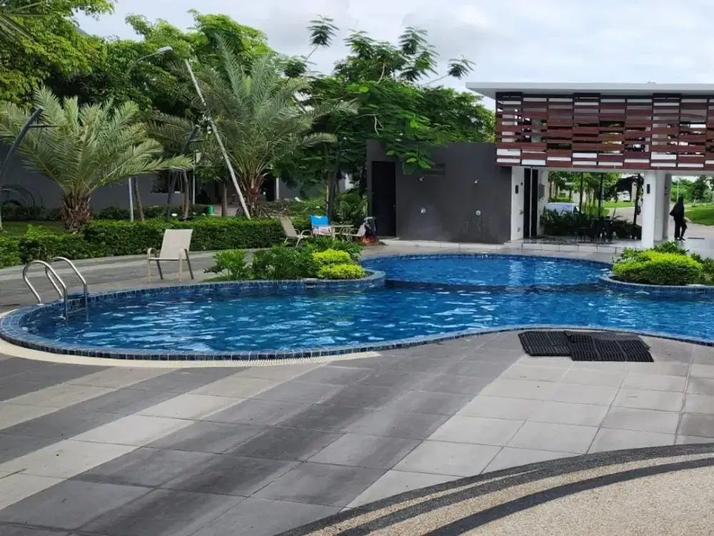 DISEWAKAN Rumah NorthWest Park CitraLand depan Swimming Pool, Playground dan Lake