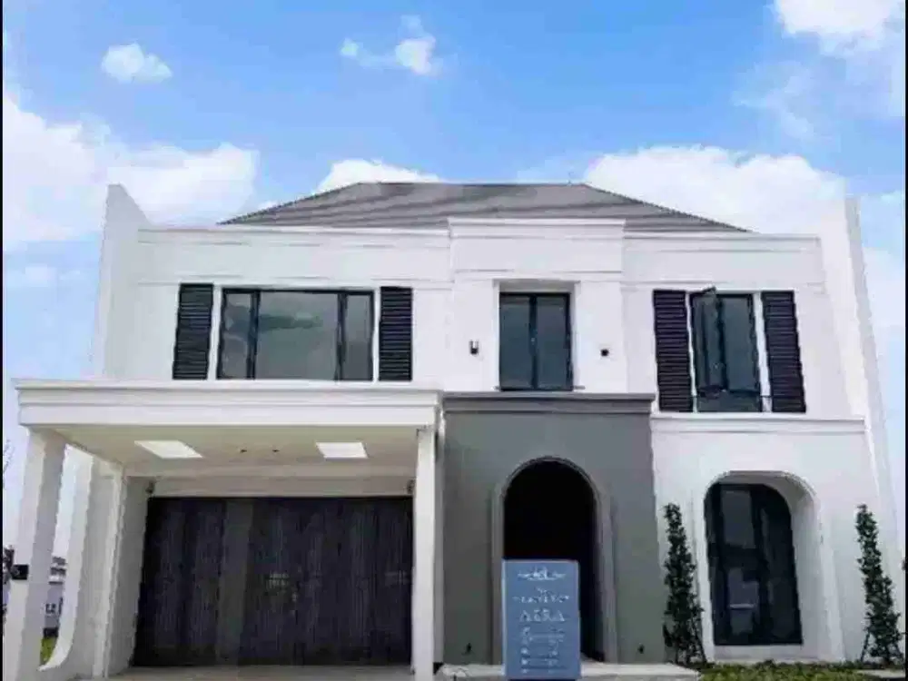 Rumah Mewah The Gramercy 2 Lantai Kawasan Elit Depan ST.Laurensja Alam Sutera