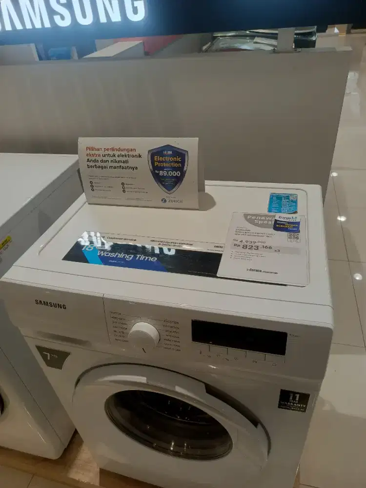 MESIN CUCI AQUA MACH FRONT LOAD