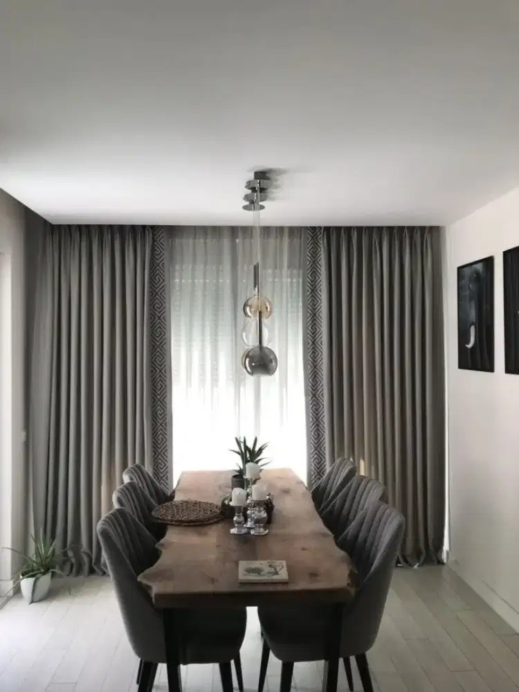 Pasang gordyn gorden murah vertikal roll blind jasa wallpaper dinding