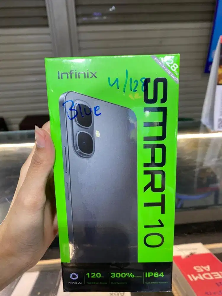 Infinix smart 10 4/128 blue