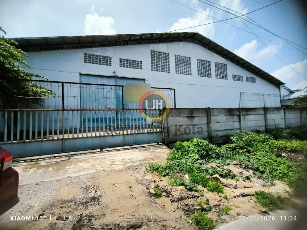 Gudang siap pakai di Kawasan industri Candi