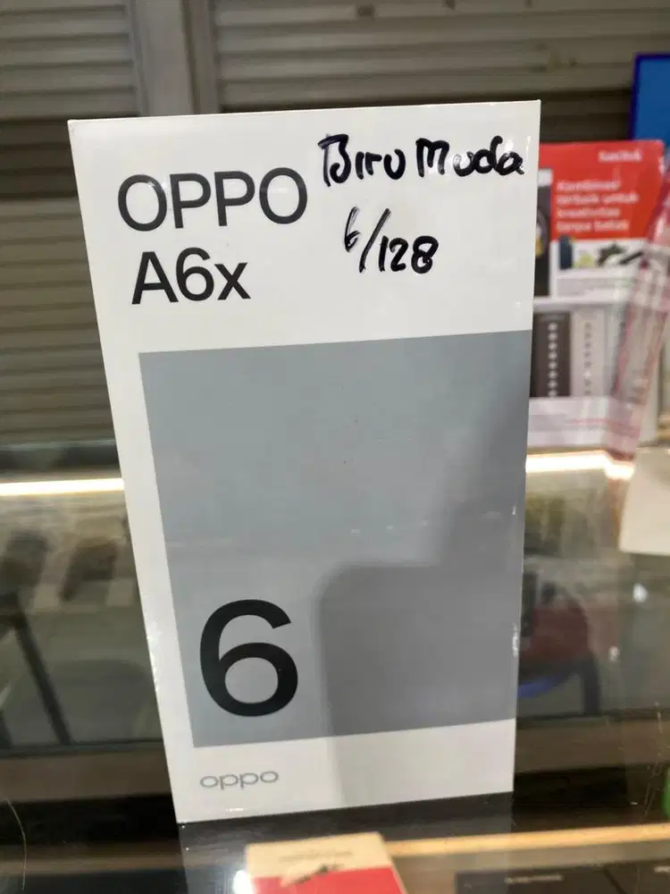 Oppo A6x 6/128 biru muda