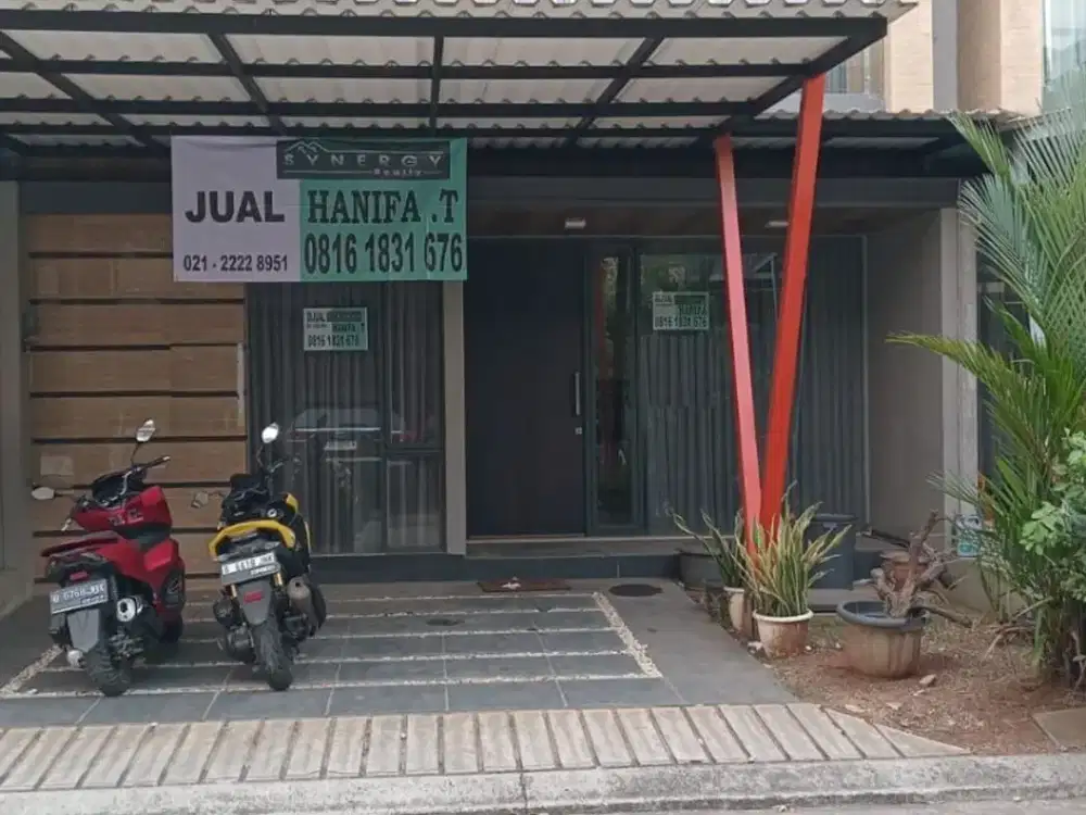 Jual Rumah Golden Stone/ First Stone Cluster Agate - Type Aquamarine Gading Serpong Tangerang