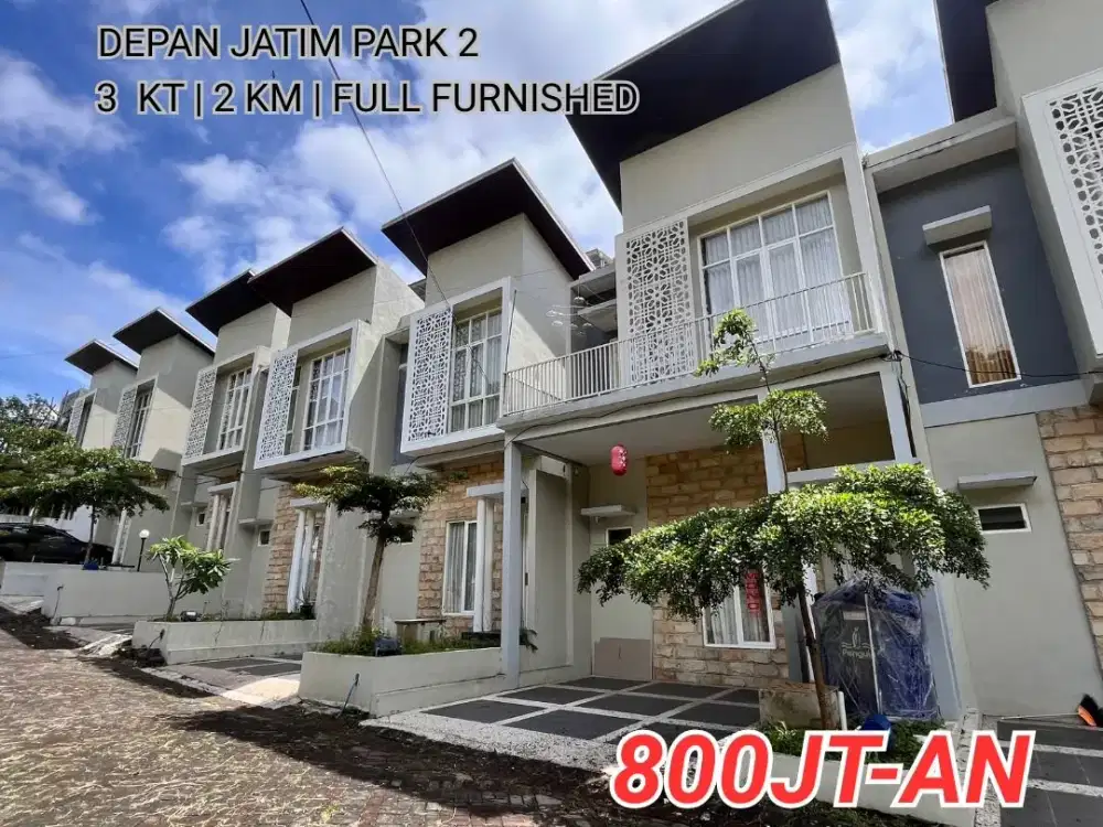 Villa Raya Dekat Jatimpark 2 Poros Jalan Garansi Passive Income