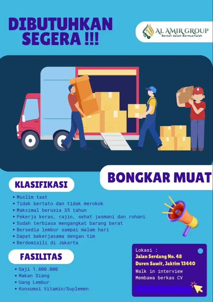 Lowongan Bongkar Muat