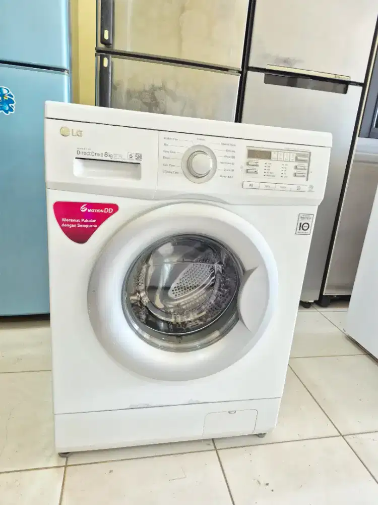 LG FRONT LOADING 8KG MULUS