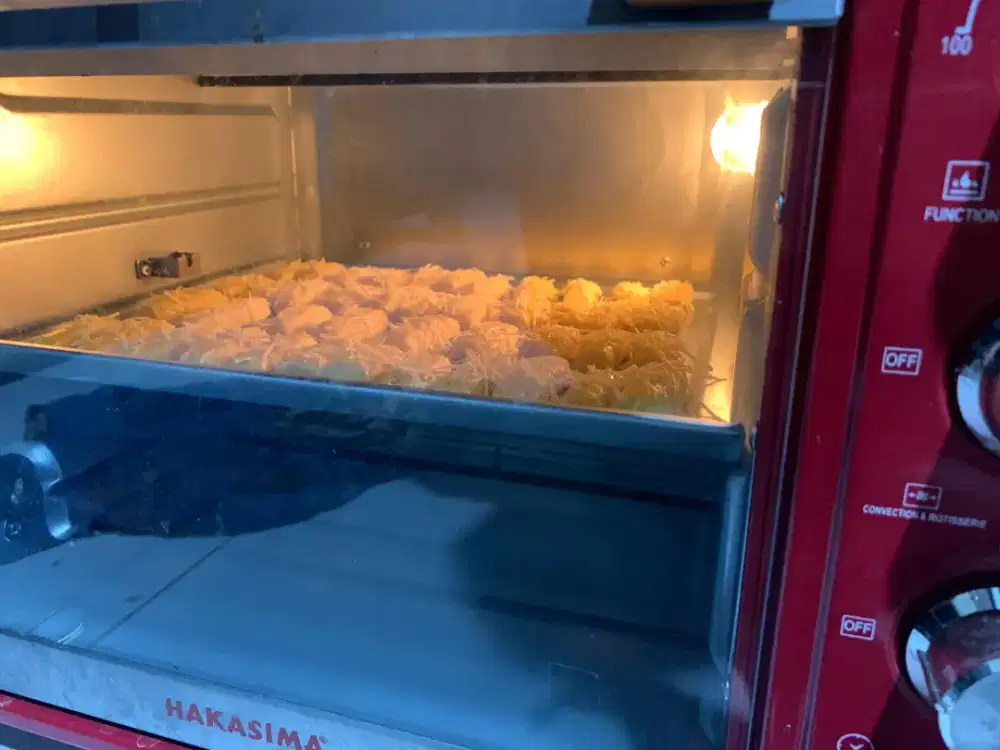 di jual oven hakasima second like neww