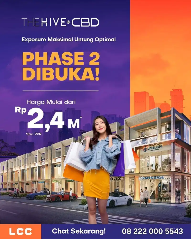 RUKO THE HIVE @CBD LIPPO CIKARANG