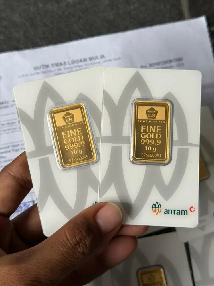 ANTAM 10 GRAM 2026 Fresh butik