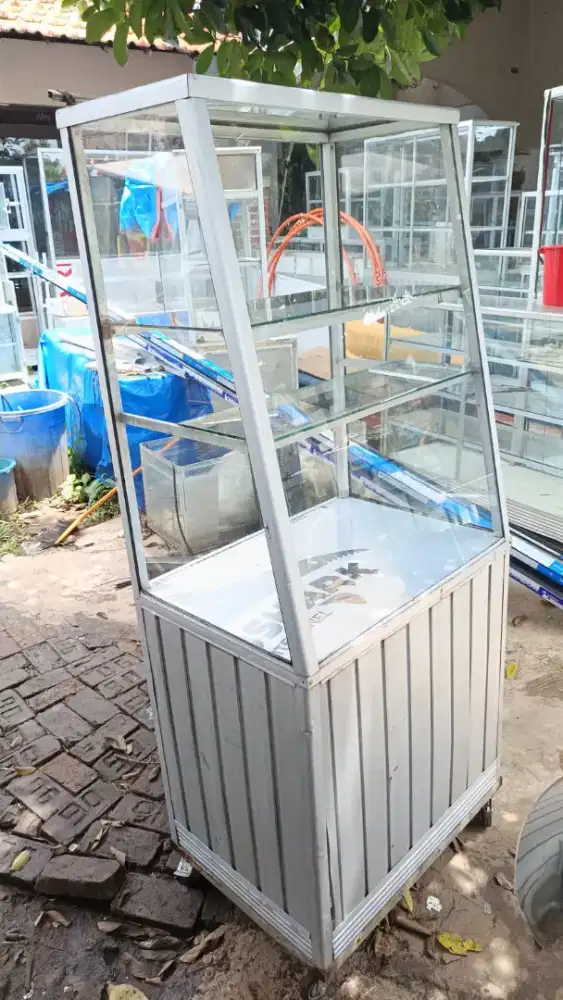 Jual grobak Etalase second, Lok Pamulang Barat, Tangerang selatan