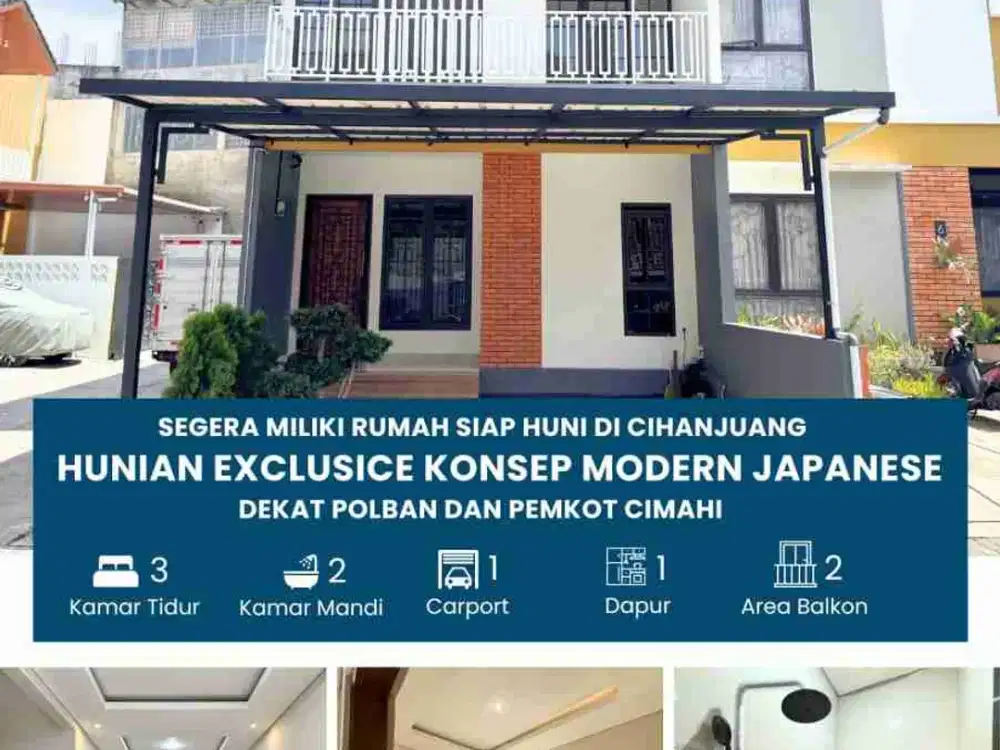 Rumah 2lt Siap Huni di Cihanjuang Cimahi