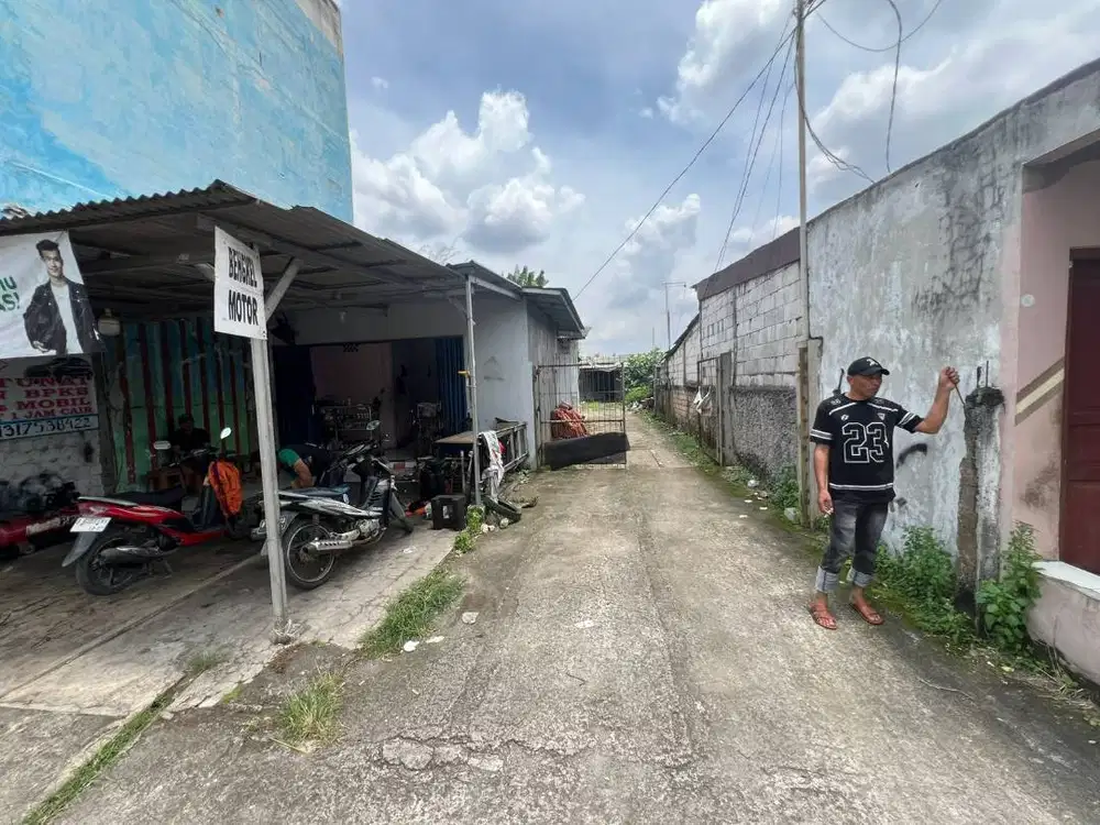 DIJUAL TANAH BESERTA BANGUNAN LUAS 385 METER