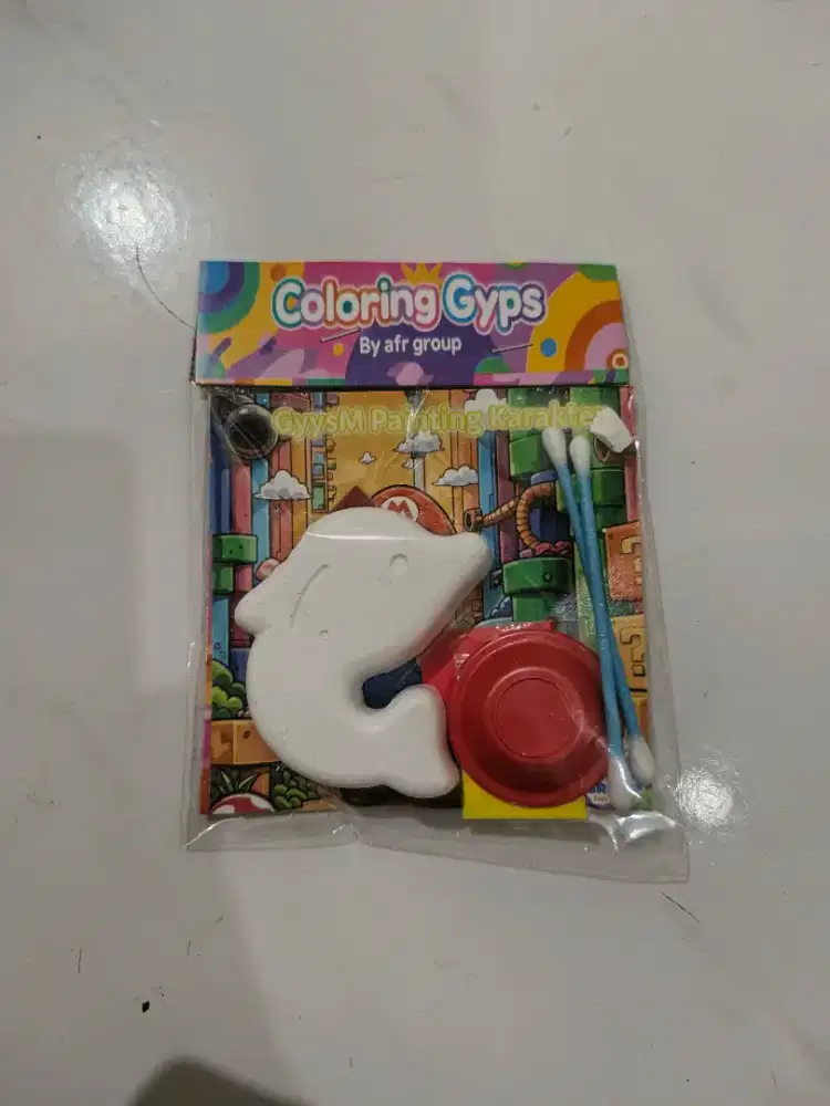 Coloring Gypsum | Mainan Edukasi Anak Melukis & Mewarnai