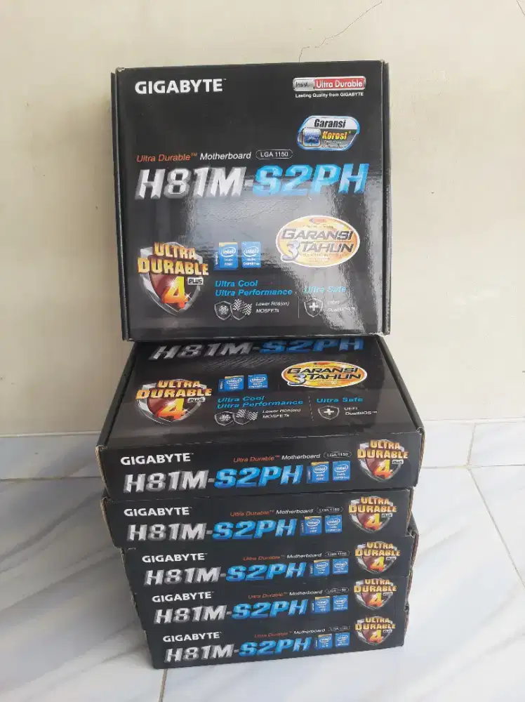 MOTHERBOARD GIGABYTE H81M-S2PH HDMI NEW RESMI - BUKAN BARANG PI(Pi-Ai)