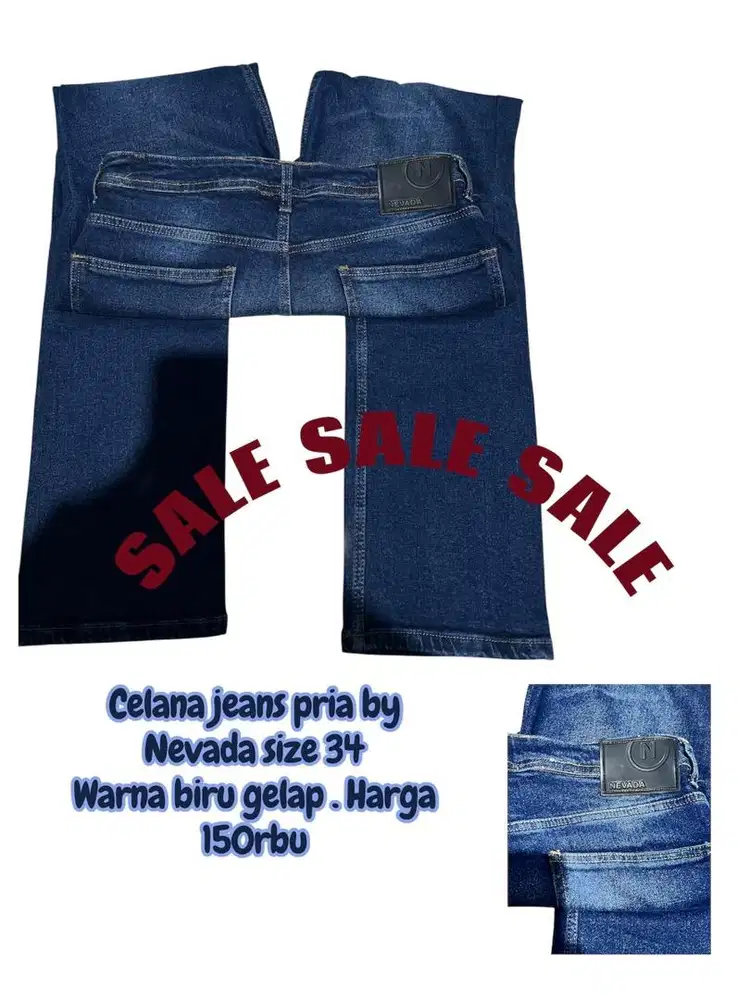 Celana dan jaket Jeans