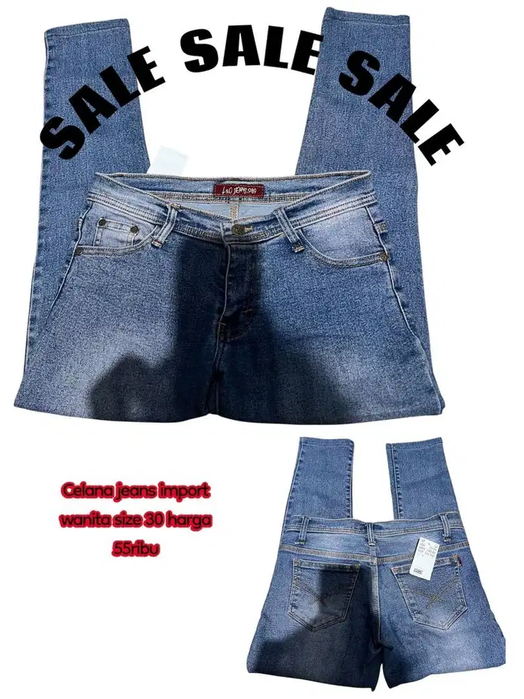 Celana dan jaket Jeans