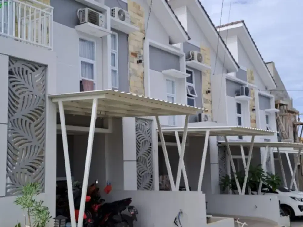 Townhouse Depok Cluster Medina Rumah Konsep Syariah tanpa BI Checking SHM IMB Ready Dekat Pintu Tol Desari Dekat Tol Kukusan Margonda Desain Modern