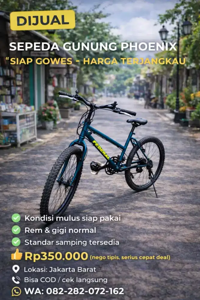 SEPEDA GUNUNG FEDERAL