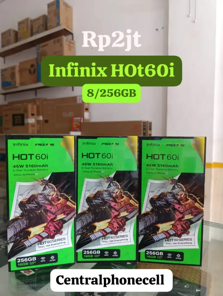 infinix HOT60i,8/256GB