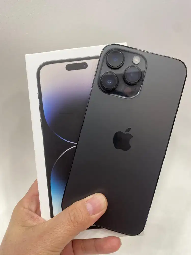 Iphone 14 pro max 256G ibox bh80% murni full set original