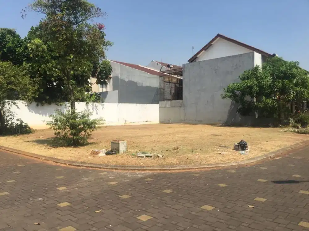 Kavling siap bangun luas 315m Cluster Lantana Jakarta Garden City Cakung