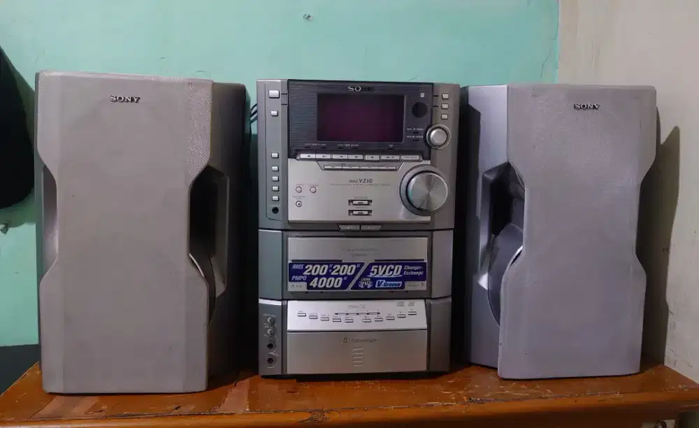 Dijual Big Compo HiFi Sony Whatt Besar Suara Dahsyat Menggelegar