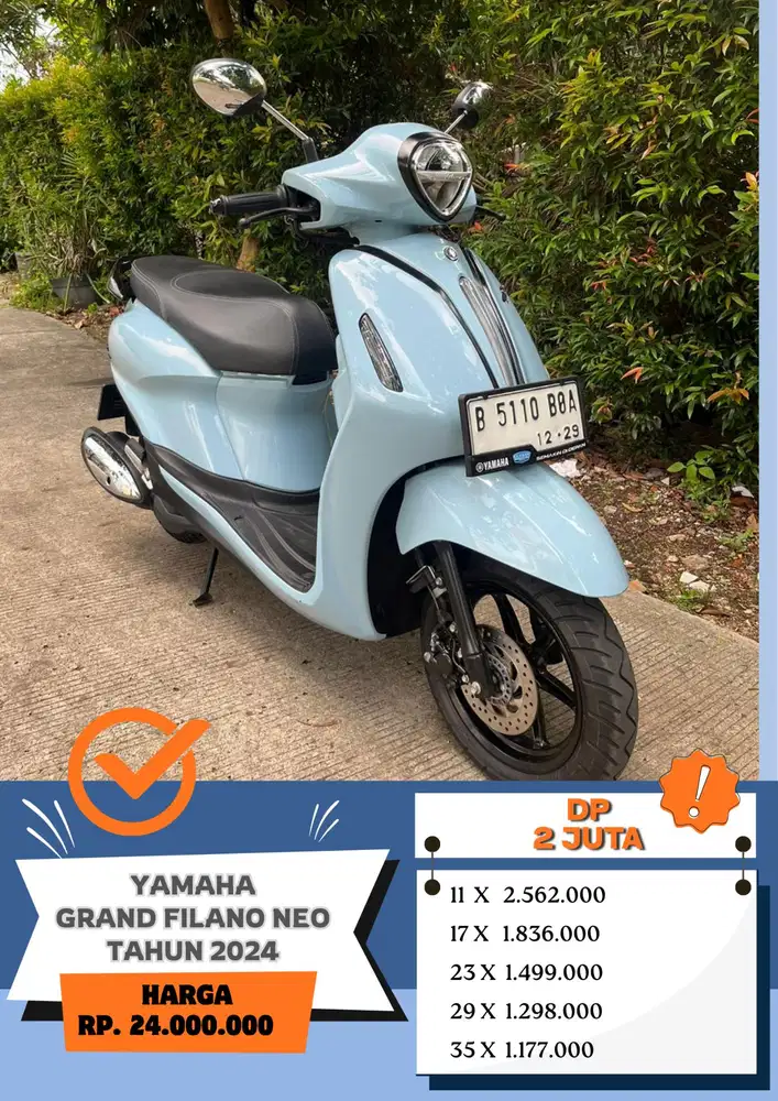 YAMAHA GRAND FILANO TAHUN 2024